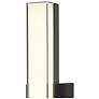 2_Minka Lavery Vantage LED 4.75-in Coal Black Vanity Light with Clear Shade more views