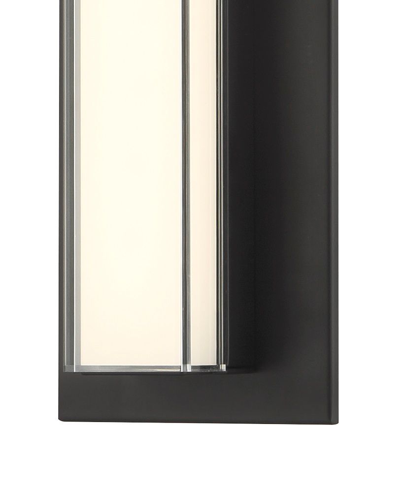 Image 4 Minka Lavery Vantage LED 4.75-in Coal Black Vanity Light with Clear Shade more views