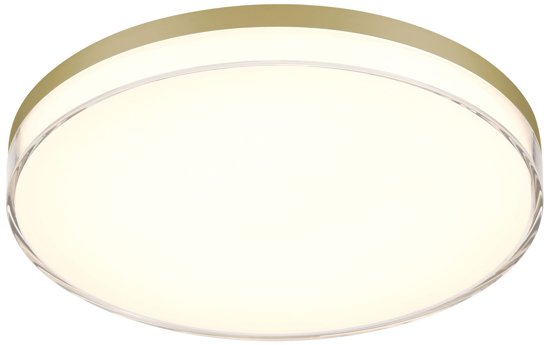 Image 2 Minka-Lavery Vantage LED Ashen Brass Flush Mount