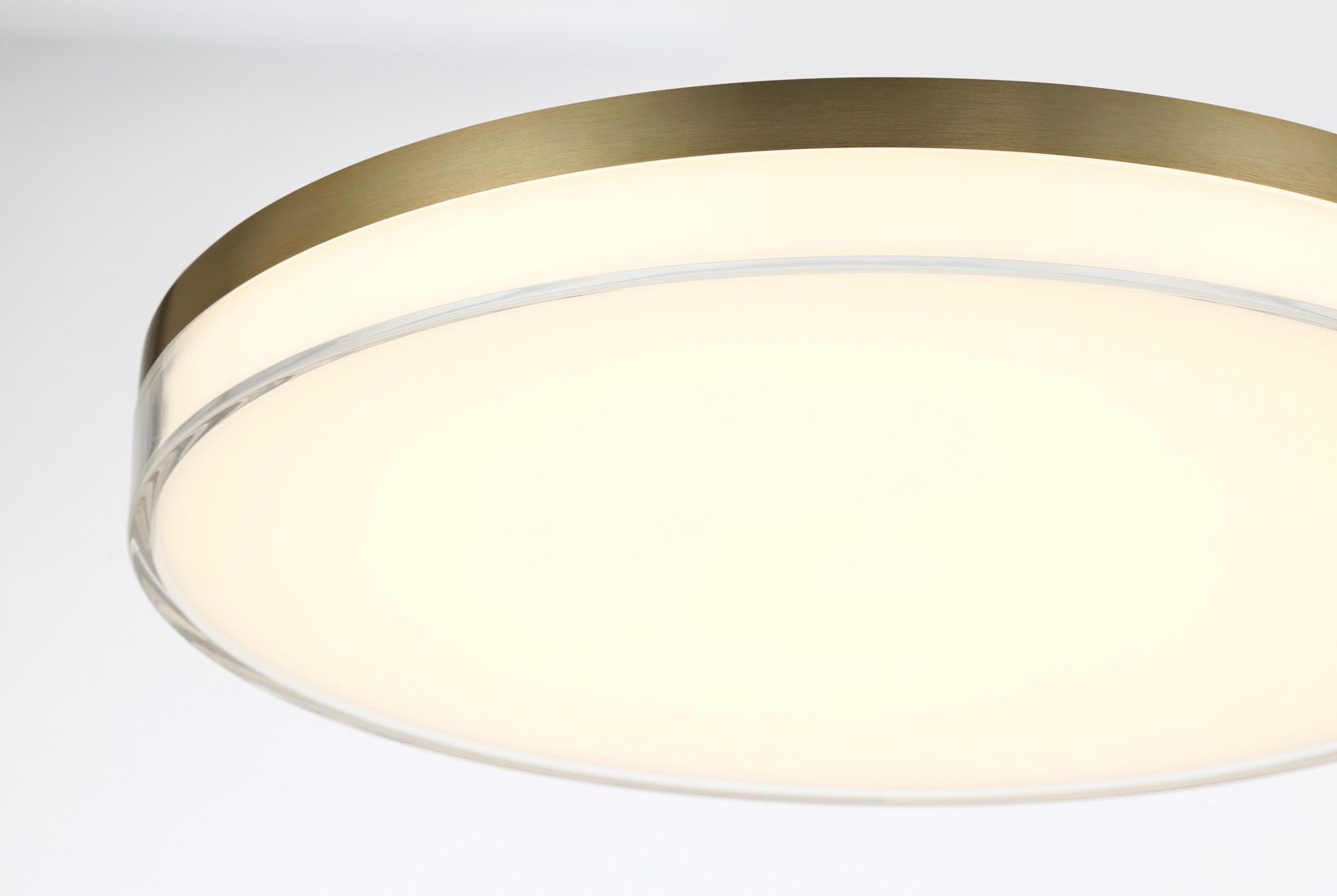 Image 7 Minka-Lavery Vantage LED Ashen Brass Flush Mount more views
