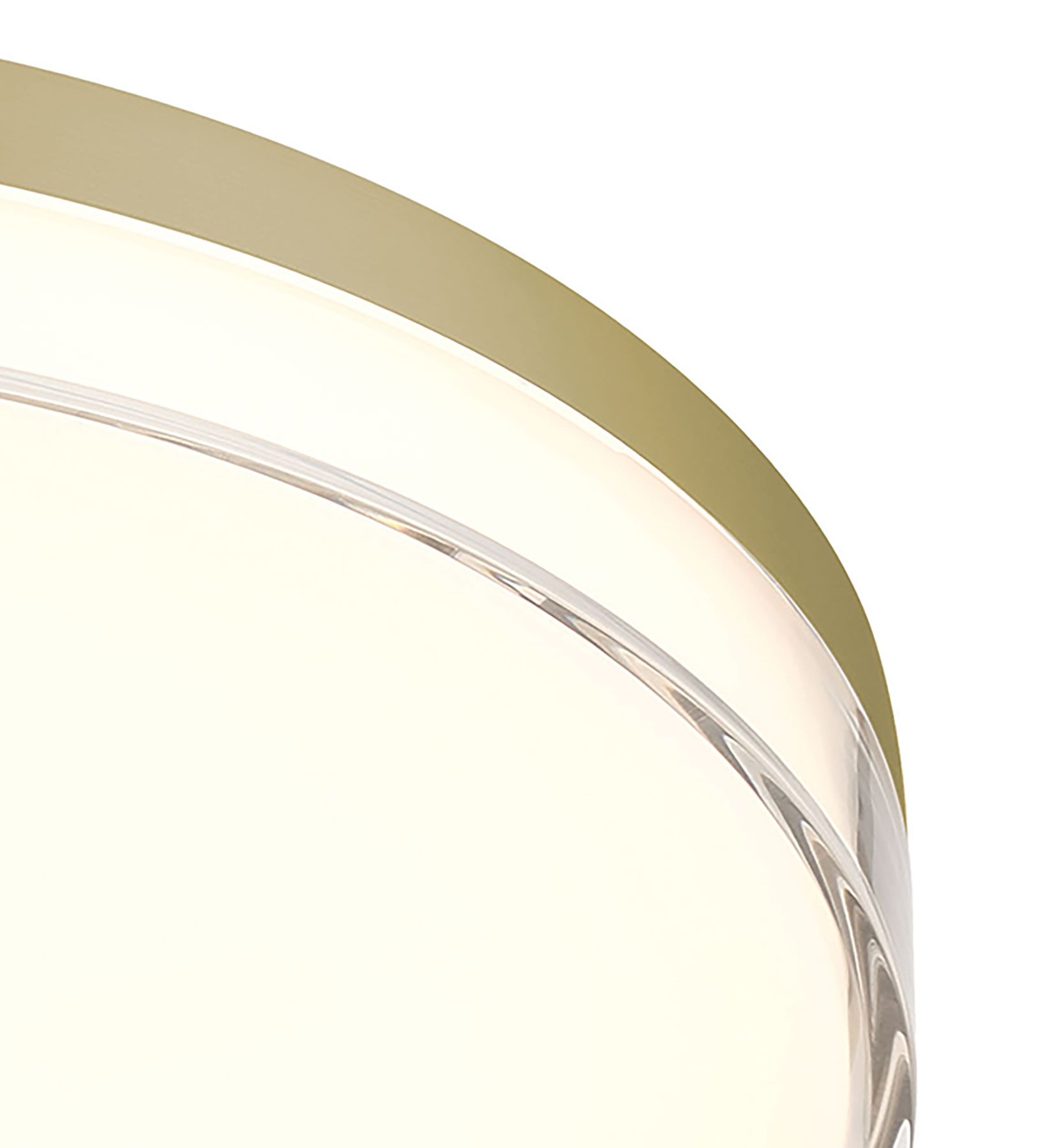 Minka-Lavery Vantage LED Ashen Brass Flush Mount