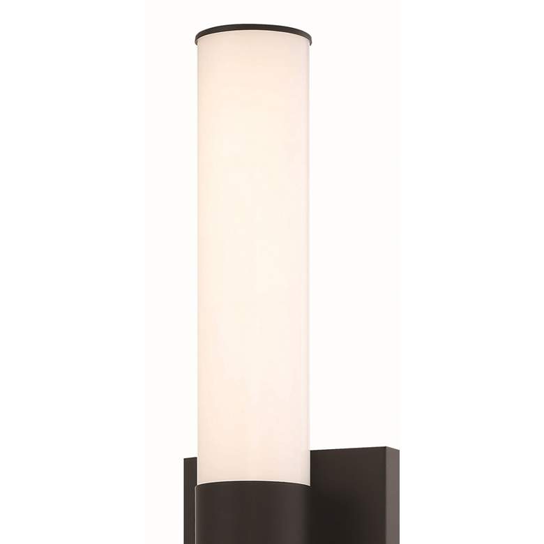 Image 2 Minka-Lavery Vantage LED Black 14-inch Round Wall Sconce more views
