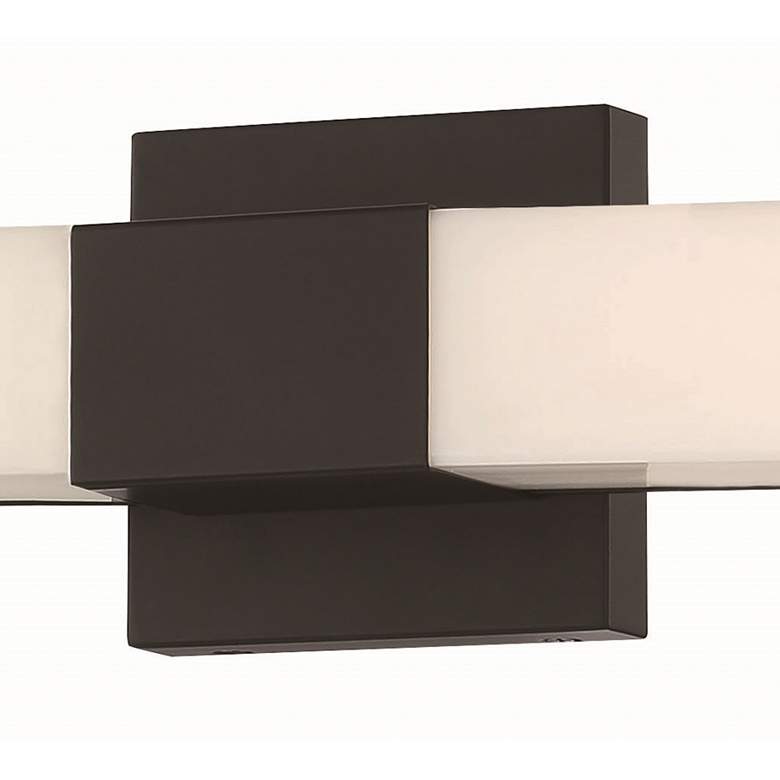 Image 3 Minka-Lavery Vantage LED Black 36-inch Square Wall Sconce more views