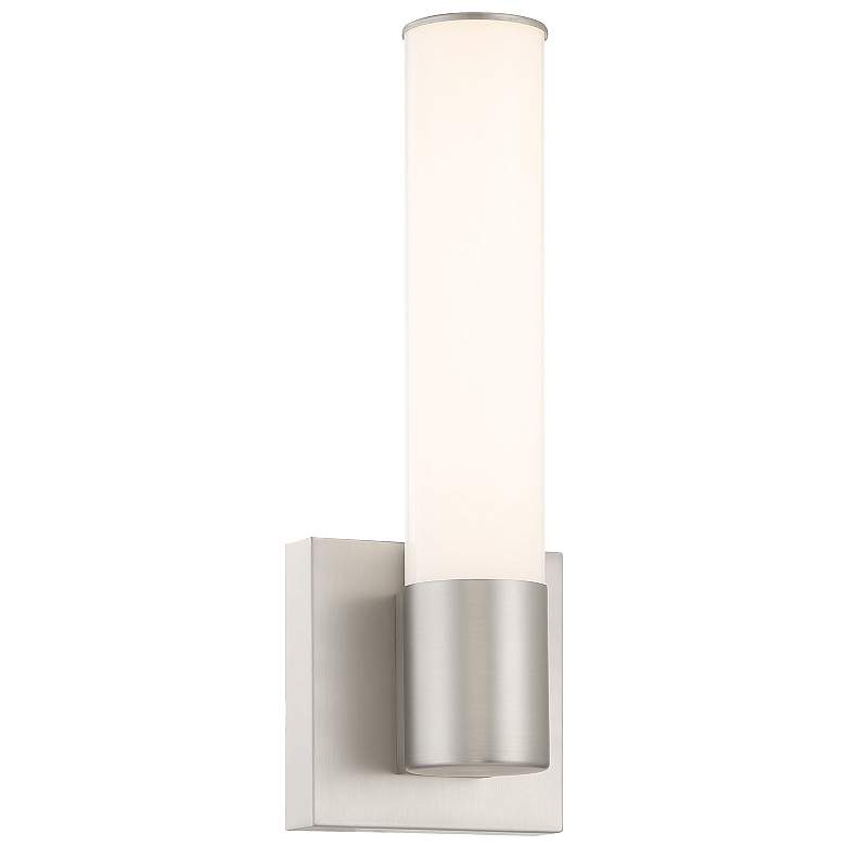 Image 1 Minka-Lavery Vantage LED Brushed Nickel 14-inch Round Wall Sconce