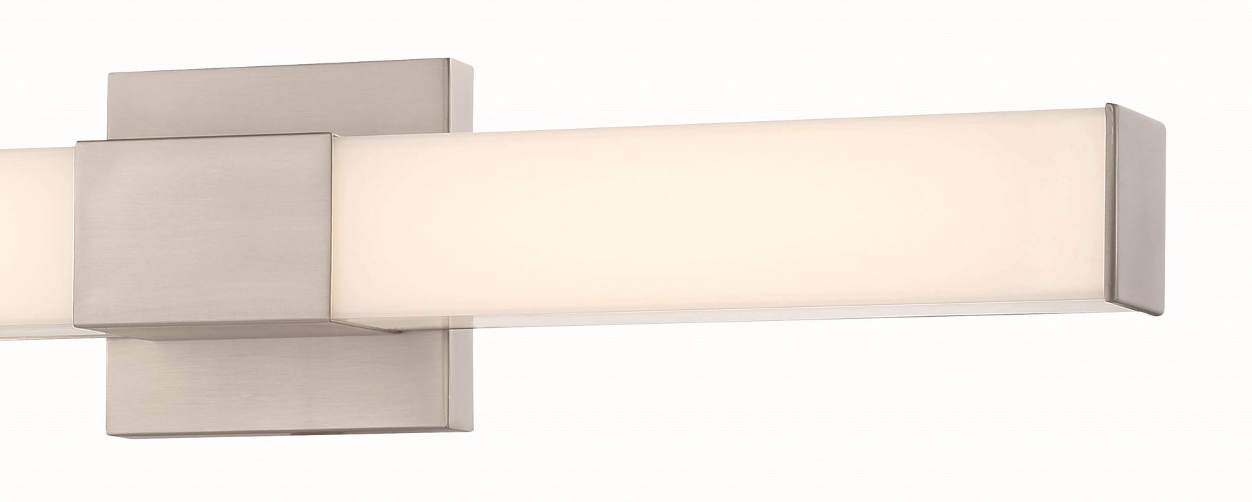 Image 2 Minka-Lavery Vantage LED Brushed Nickel 24-inch Square Wall Sconce more views
