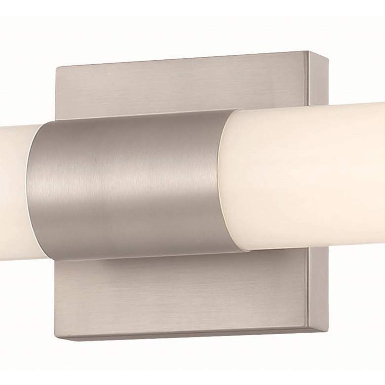Image 3 Minka-Lavery Vantage LED Brushed Nickel 36-inch Round Wall Sconce more views