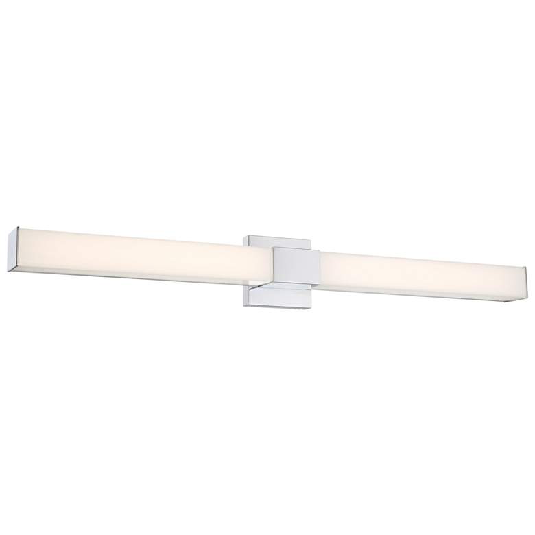 Image 1 Minka-Lavery Vantage LED Chrome 36-inch Square Wall Sconce