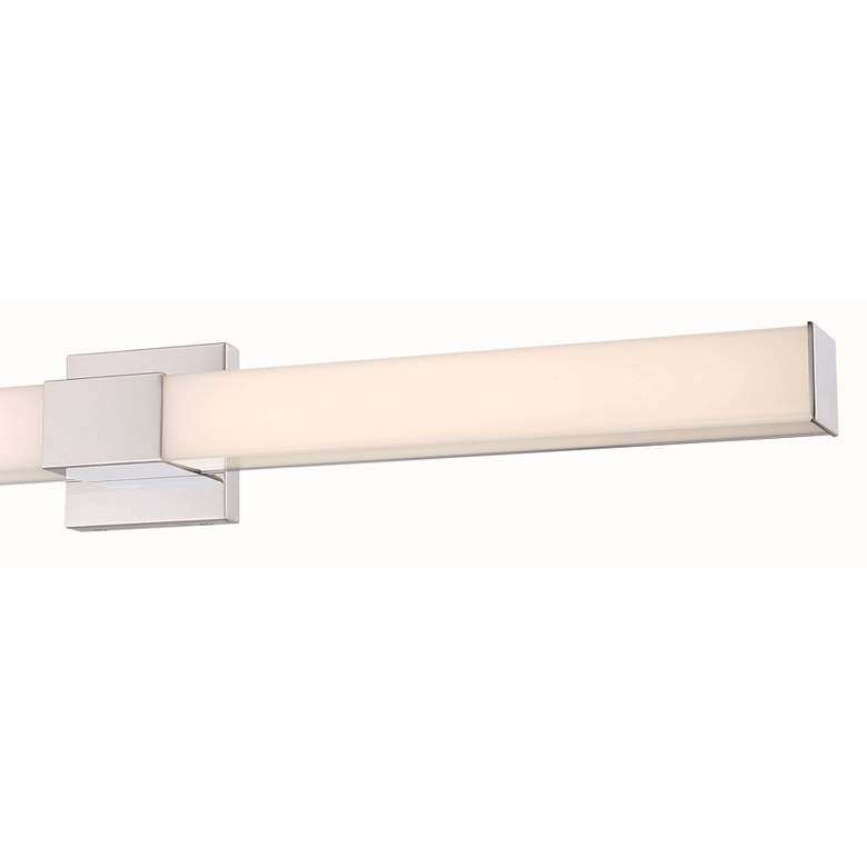 Image 2 Minka-Lavery Vantage LED Chrome 36-inch Square Wall Sconce more views