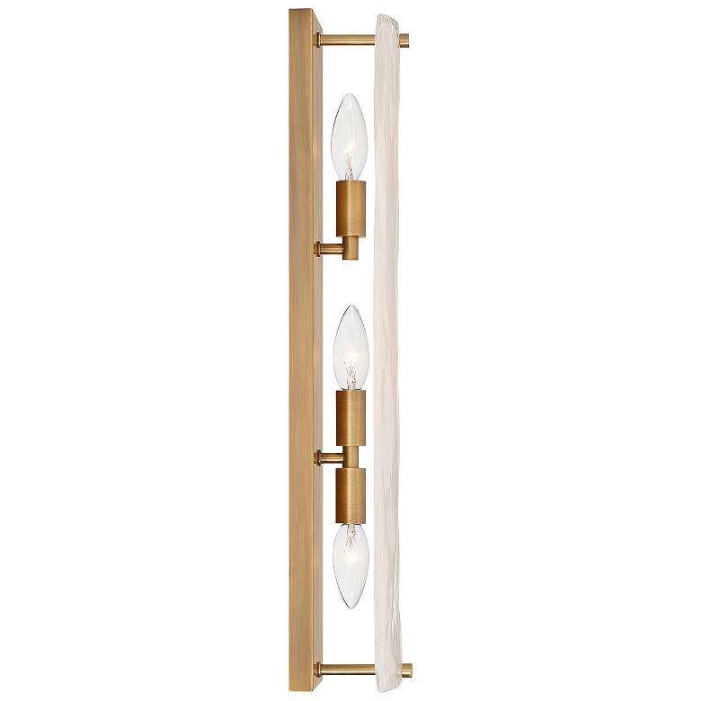 Image 3 Minka Lavery Veil 3-Light 4.75-in Legacy Brass Indoor Vanity Light more views