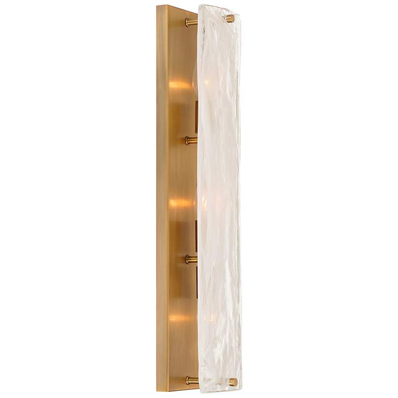Image 5 Minka Lavery Veil 3-Light 4.75-in Legacy Brass Indoor Vanity Light more views