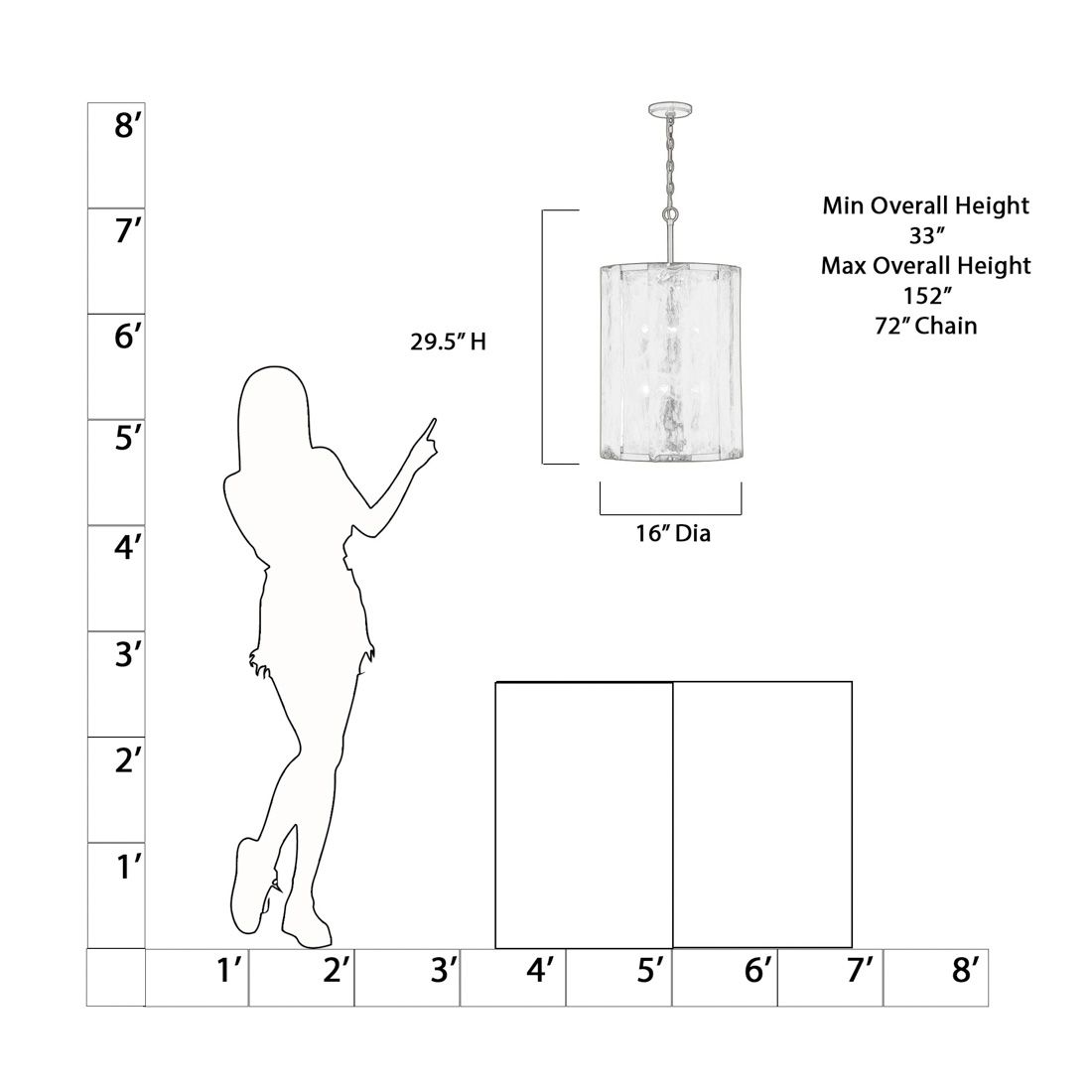 Image 5 Minka-Lavery Veil 6-Light 16-in Legacy Brass Pendant with Swirl Glass Shade more views