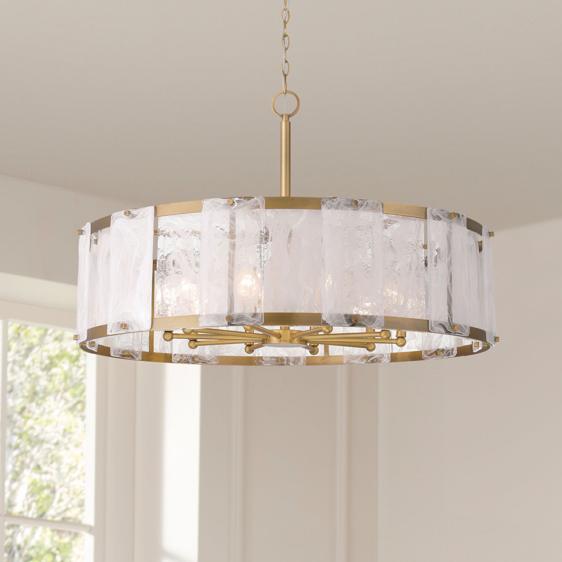 Minka Lavery Veil Brass - Antique Brass Collection
