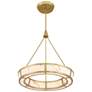 6_Minka-Lavery Velaris LED 24-in Legacy Brass Indoor Pendant more views