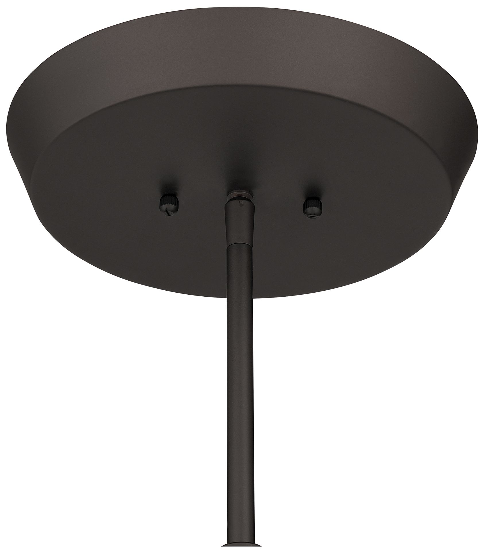 Minka-Lavery Velaris LED 24-in Pendant - Dark Bronze with Alabaster Glass