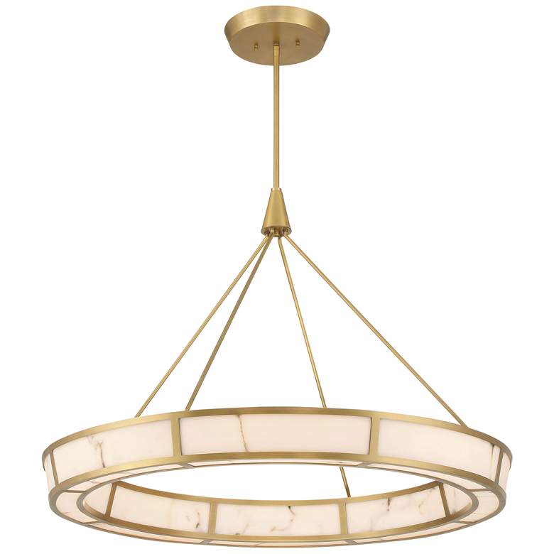 Image 1 Minka-Lavery Velaris LED 36.25-in Legacy Brass Indoor Pendant