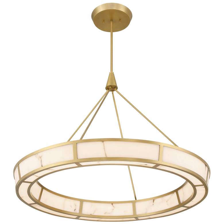 Image 5 Minka-Lavery Velaris LED 36.25-in Legacy Brass Indoor Pendant more views
