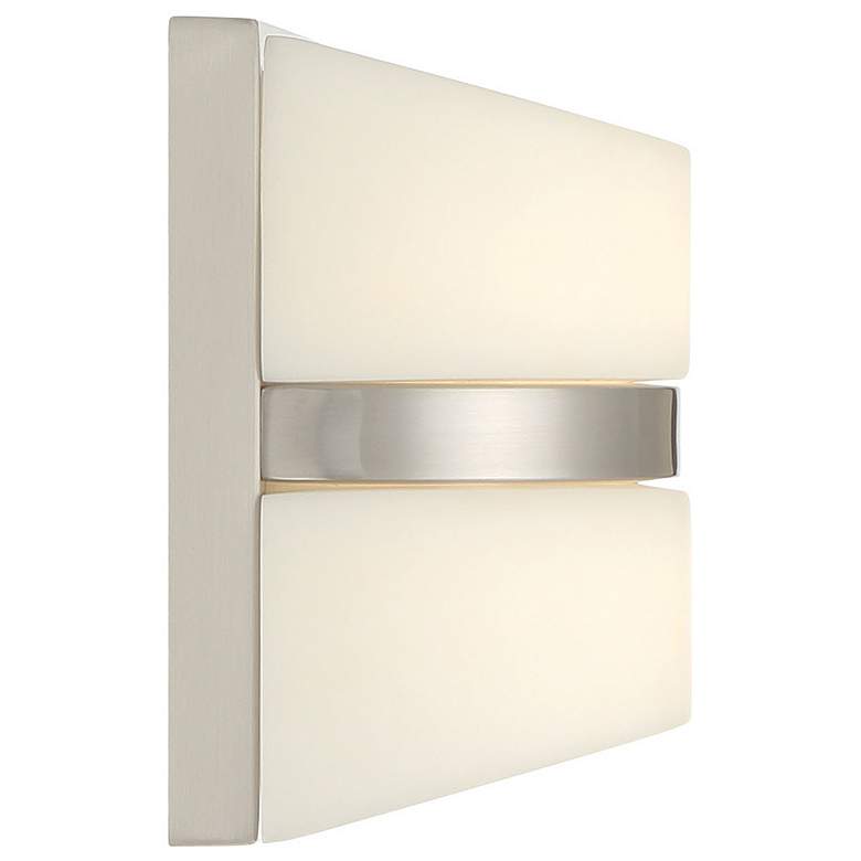Image 3 Minka Lavery Velaux 1-Light LED Brushed Nickel Wall Sconce more views
