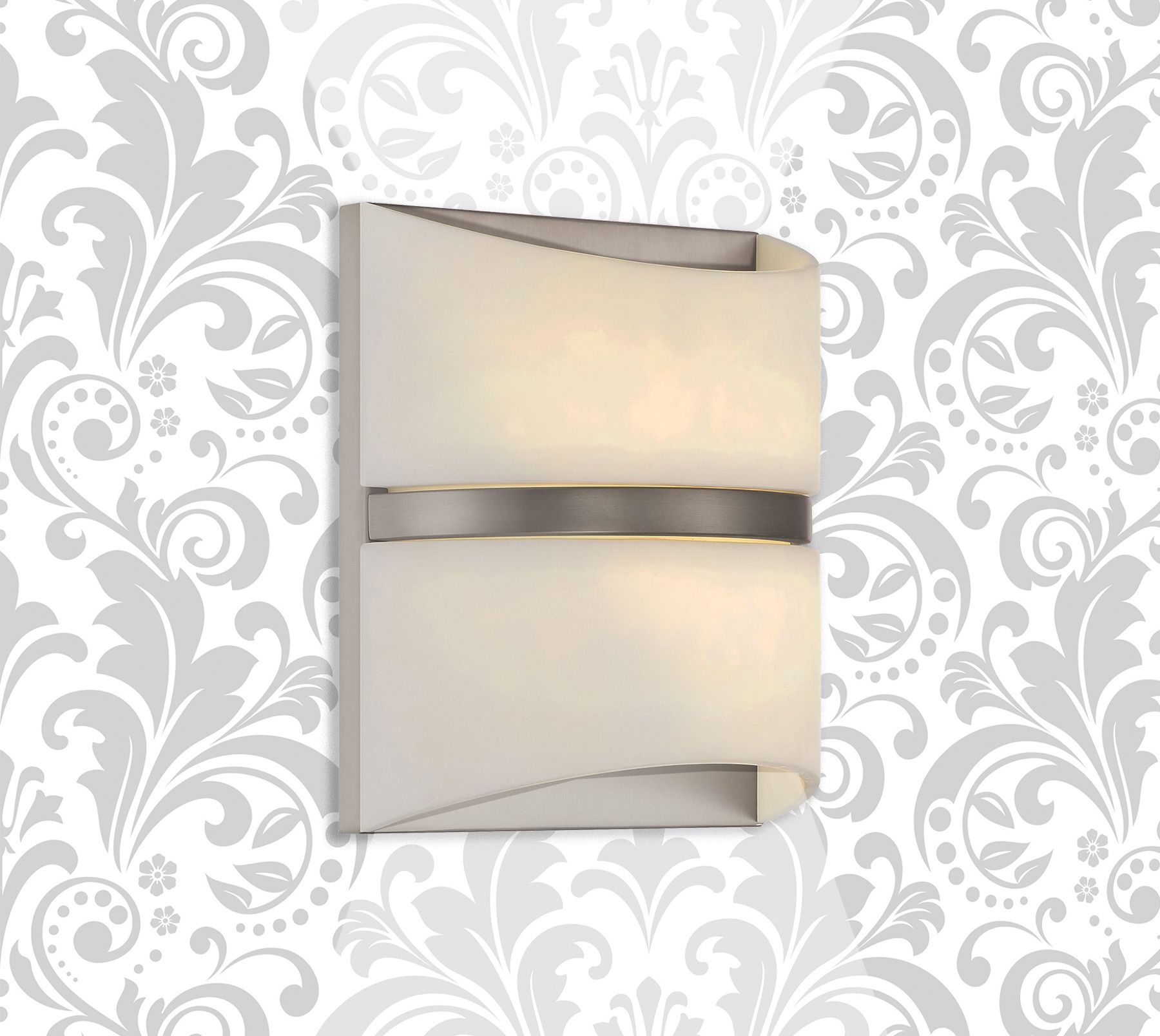 Image 2 Minka-Lavery Velaux LED Brushed Nickel Wall Sconce more views