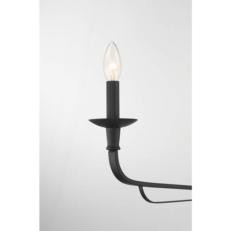 Image 4 Minka-Lavery Velena 2-Light 47.25-in Dark Matte Black Indoor Chandelier more views