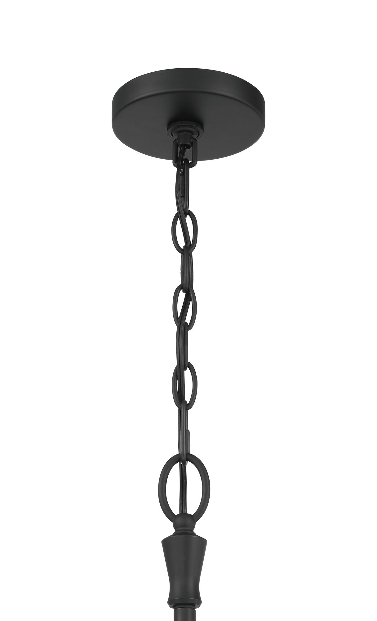 Minka-Lavery Velena 2-Light 47.25-in Dark Matte Black Indoor Chandelier