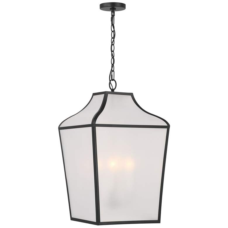 Image 5 Minka-Lavery Velena 4-Light 16-in Dark Matte Black Indoor Pendant more views