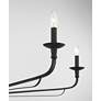 3_Minka-Lavery Velena 6-Light 47.25-in Dark Matte Black Indoor Chandelier more views