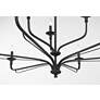 3_Minka-Lavery Velena 9-Light 47.25-in Dark Matte Black Indoor Chandelier more views