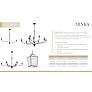 5_Minka-Lavery Velena 9-Light 47.25-in Dark Matte Black Indoor Chandelier more views