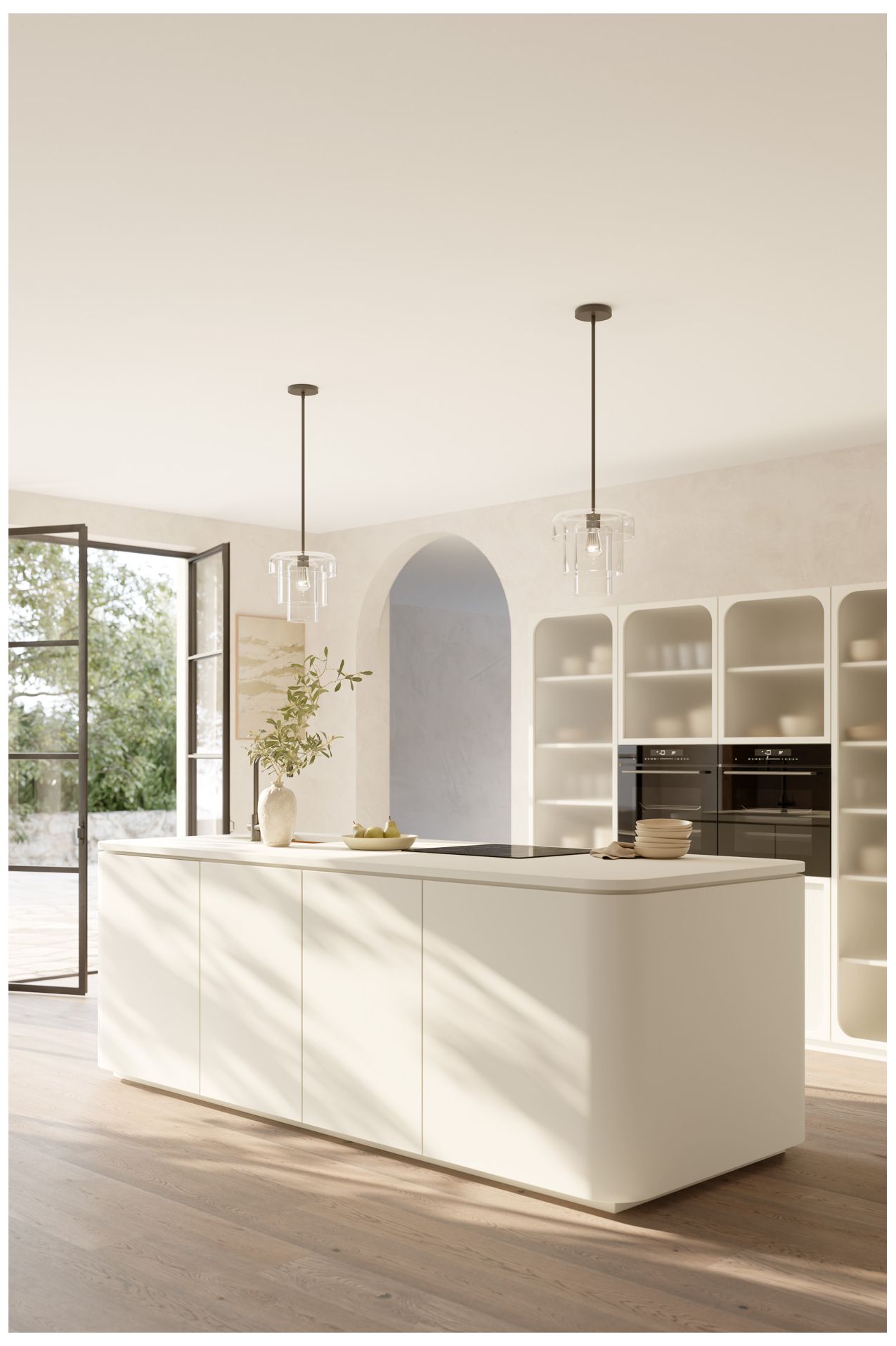 Image 4 Minka Lavery Velique 1-Lt 11-in Dark Matte Black Pendant with Clear Shade more views