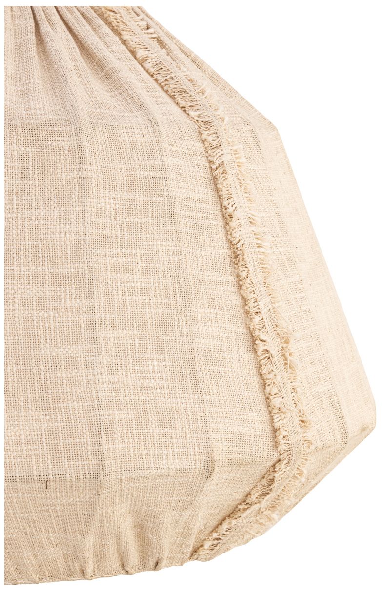Minka Lavery Velune 1-Light 28-in Legacy Brass Pendant with Linen Shade