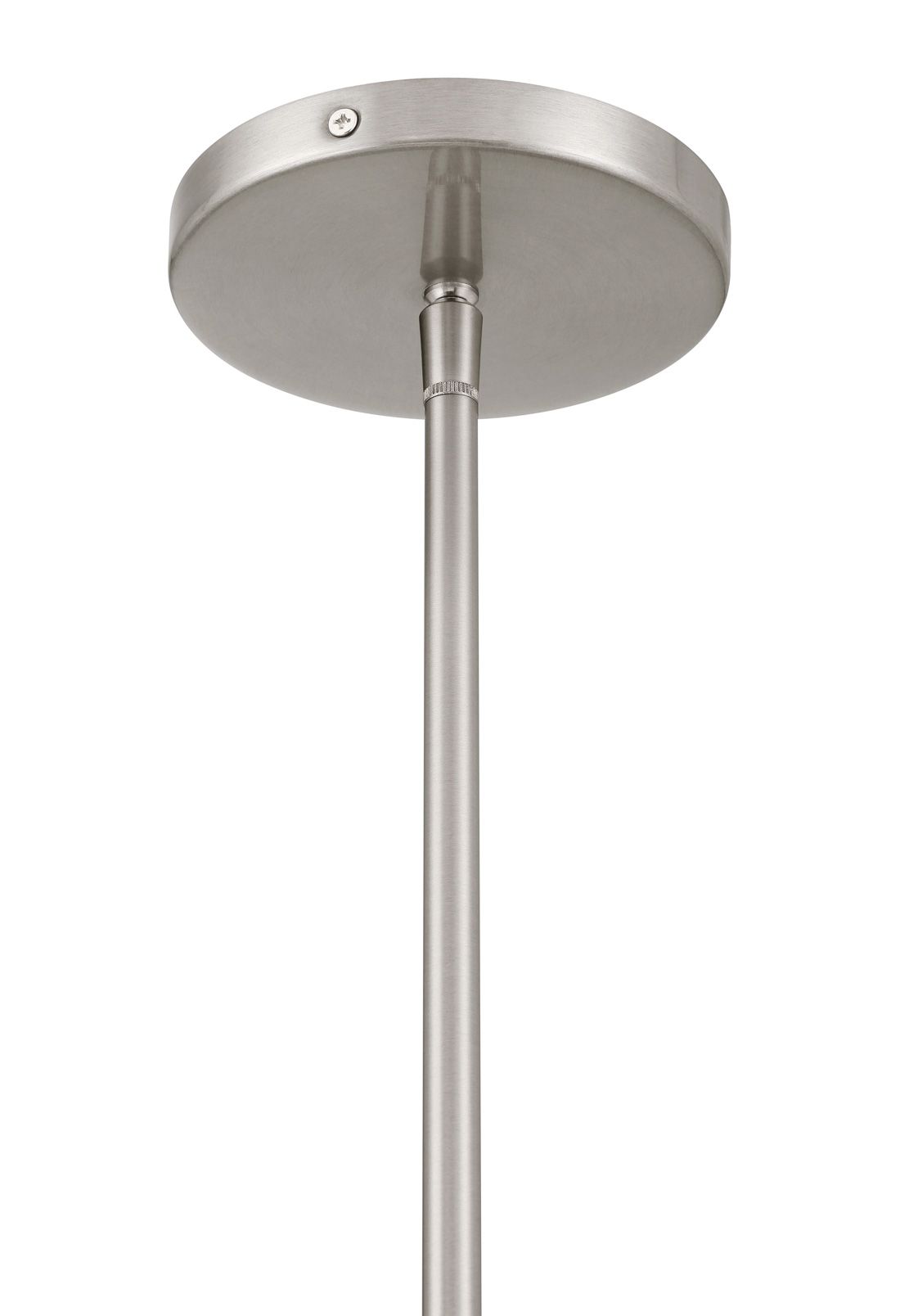 Image 6 Minka Lavery Verto LED 3-in Brushed Nickel Pendant Light with Glass Shade more views