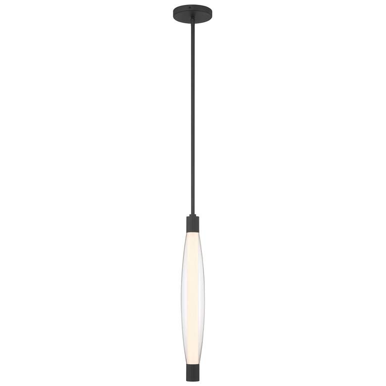 Image 1 Minka Lavery Verto LED 3-in Dark Matte Black Indoor Pending Lighting