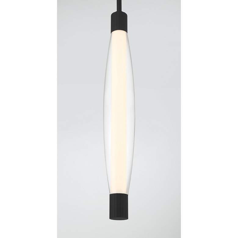Image 2 Minka Lavery Verto LED 3-in Dark Matte Black Indoor Pending Lighting more views