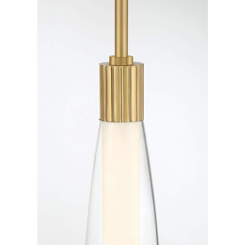 Image 5 Minka Lavery Verto LED 3-in Legacy Brass Indoor Pending Lighting more views