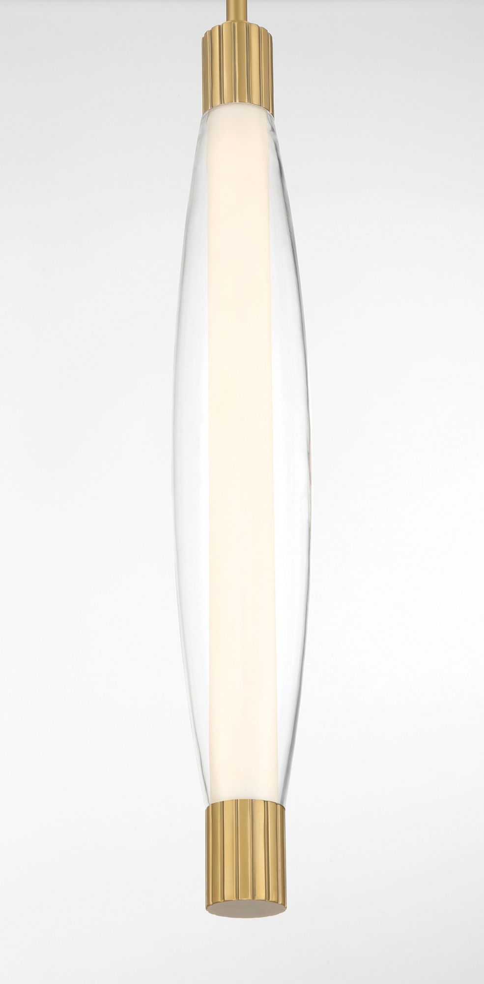 Image 4 Minka Lavery Verto LED 3-in Legacy Brass Pendant Light with Glass Shade more views