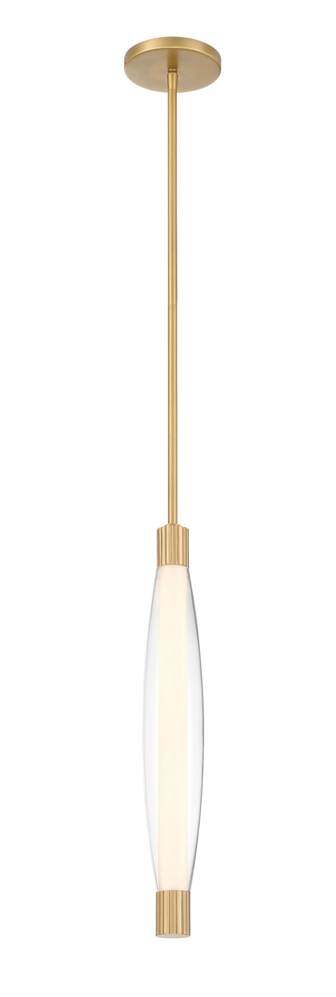 Image 7 Minka Lavery Verto LED 3-in Legacy Brass Pendant Light with Glass Shade more views