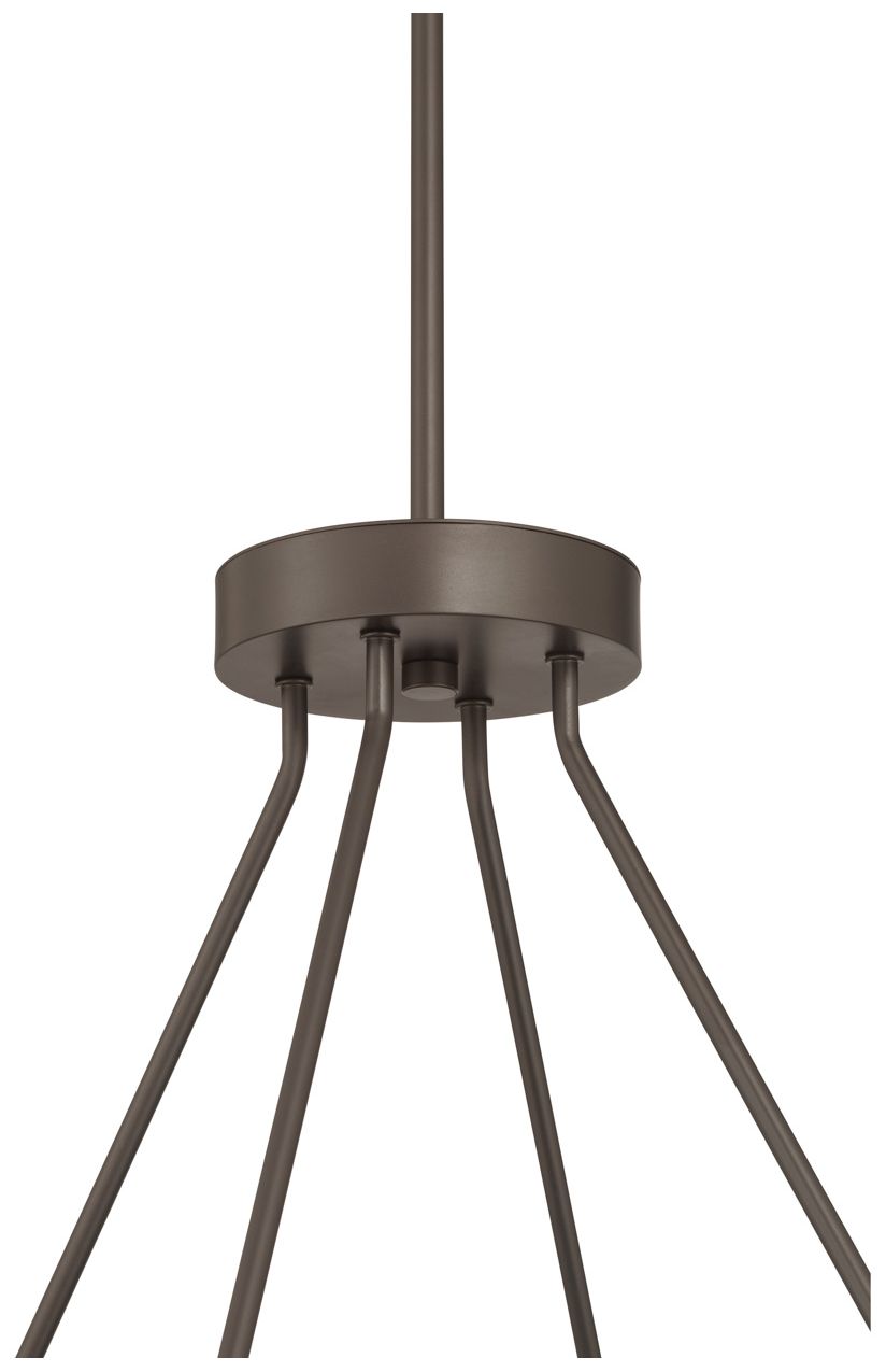 Image 5 Minka Lavery Vestra LED 37.5-in Dark Bronze Pendant with Etched Opal Shade more views