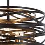 4_Minka Lavery Vortic Flow 16" Dark Bronze and Gold 5-Light Pendant more views