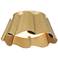 Minka-Lavery Waveform 3-Light 14-in Legacy Brass Indoor Flush Mount