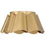 2_Minka-Lavery Waveform 3-Light 14-in Legacy Brass Indoor Flush Mount more views