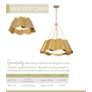 5_Minka-Lavery Waveform 3-Light 14-in Legacy Brass Indoor Flush Mount more views