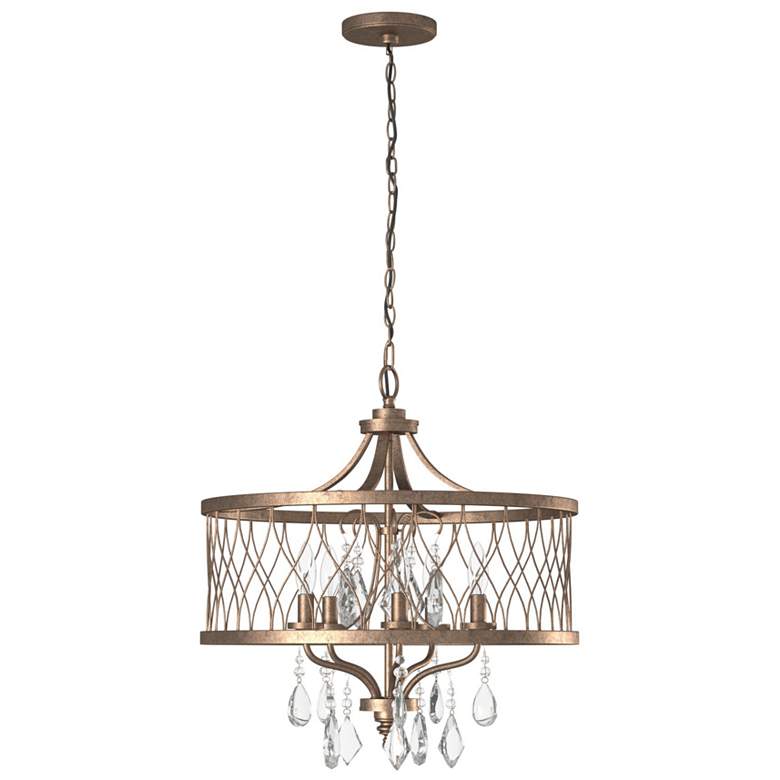 Image 3 Minka Lavery West Liberty 20 1/2" Wide Olympus Gold 5-Light Chandelier more views