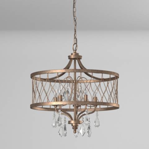 Minka Lavery West Liberty 20 1/2" Wide Olympus Gold 5-Light Chandelier ...