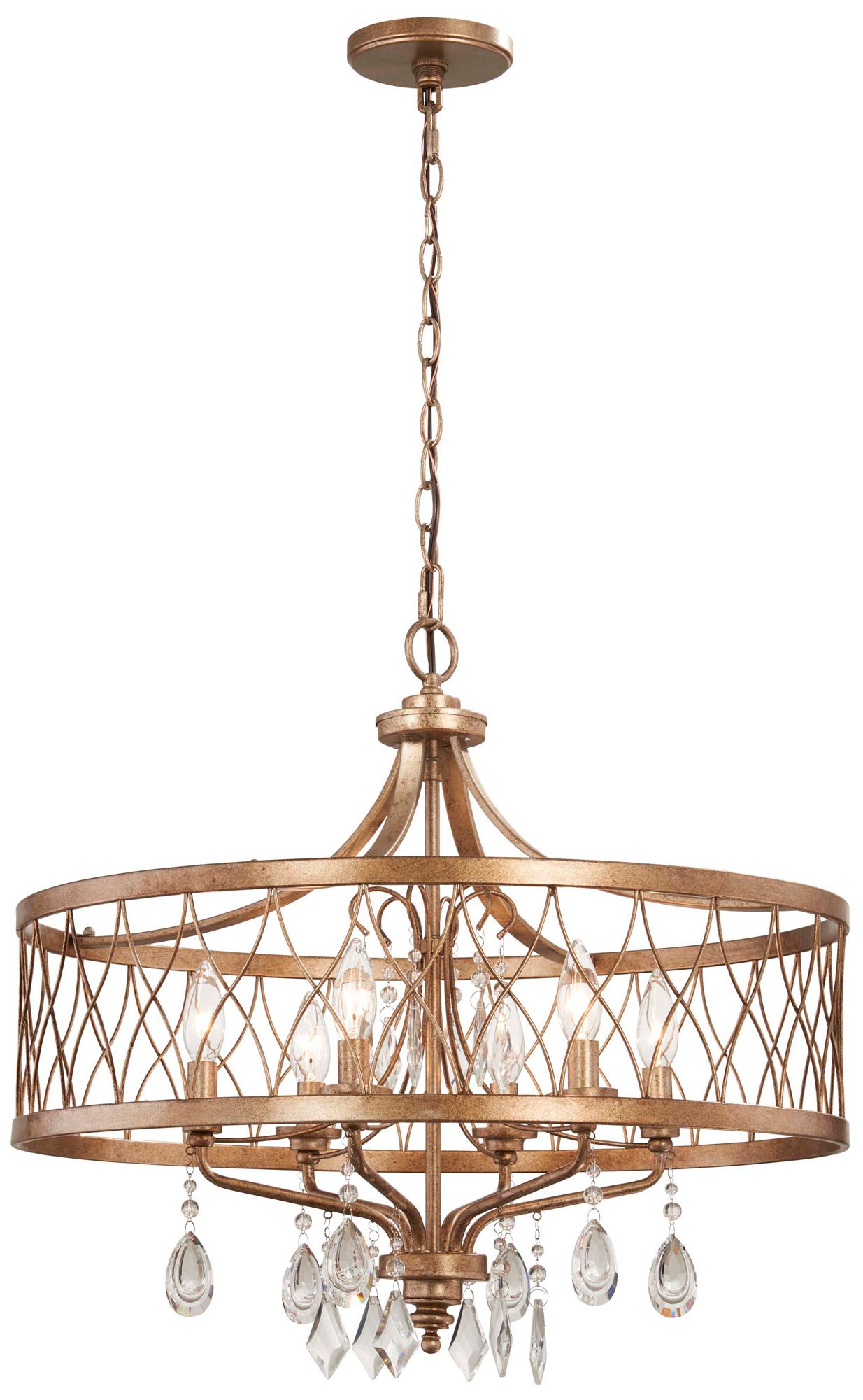 Image 2 Minka-Lavery West Liberty 6-Light Olympus Gold Chandelier