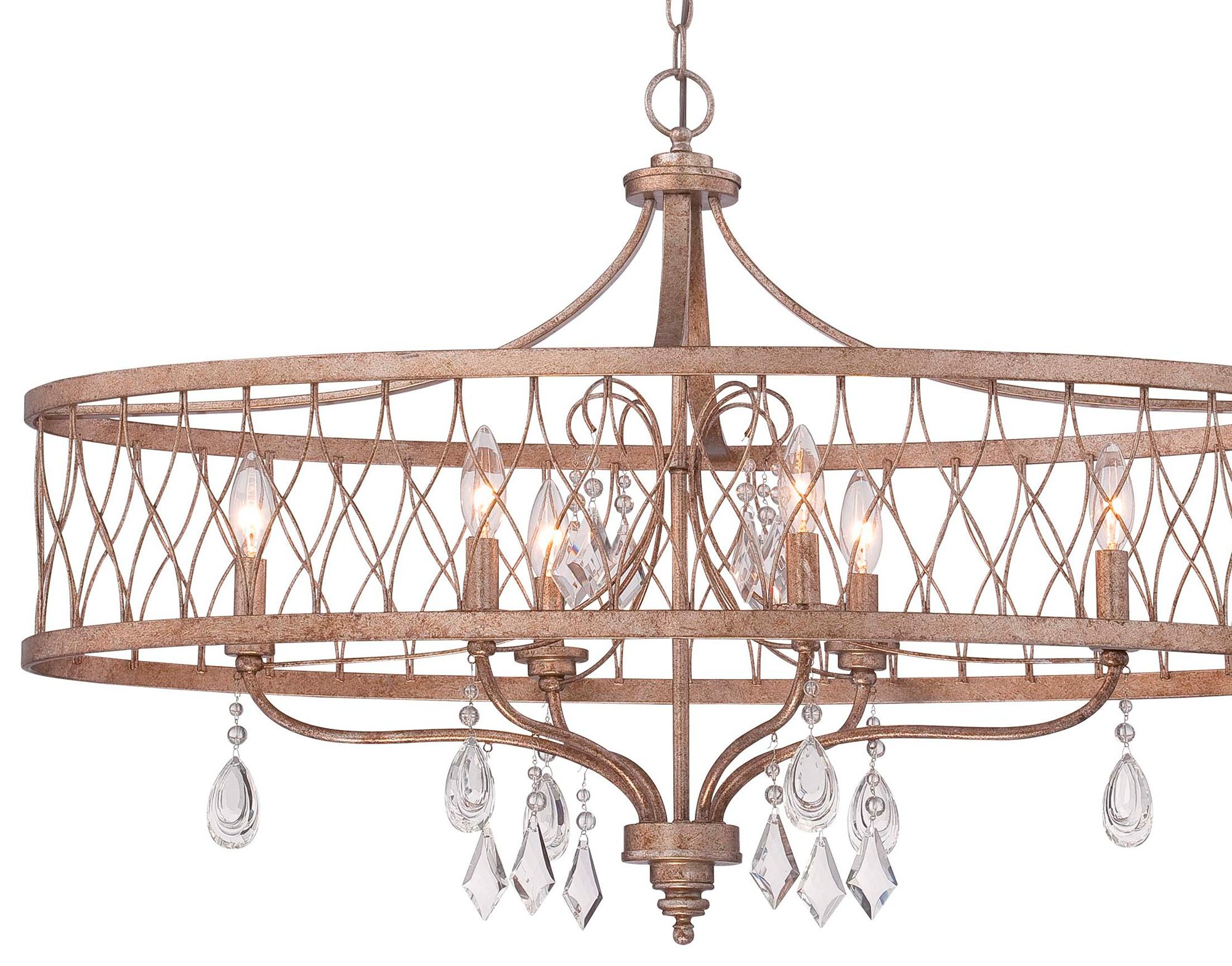 Image 4 Minka-Lavery West Liberty 6-Light Olympus Gold Island Chandelier more views