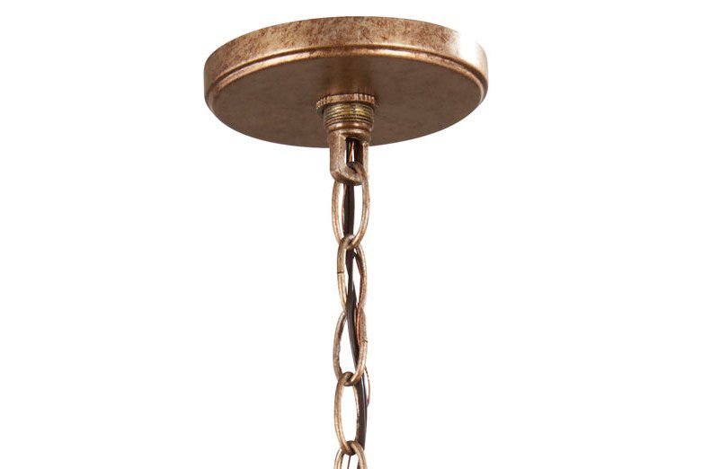 Image 6 Minka-Lavery West Liberty 6-Light Olympus Gold Island Chandelier more views