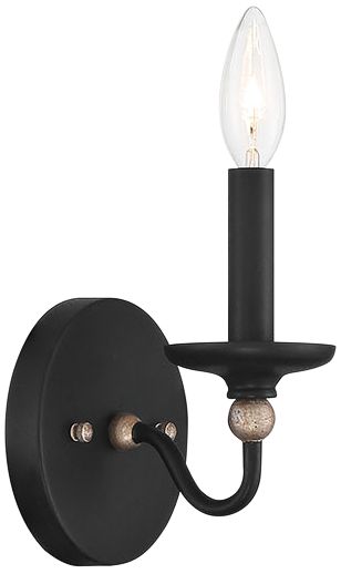 Minka-Lavery Westchester County 1-Light Sand Coal and Gold Wall Sconce