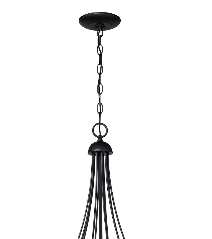 Image 3 Minka Lavery Westchester County 10-Light Sand Coal and Gold Leaf Chandelier more views