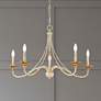 1_Minka Lavery Westchester County 28" Farmhouse White 5-Light Chandelier