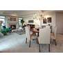5_Minka Lavery Westchester County 28" Farmhouse White 5-Light Chandelier more views
